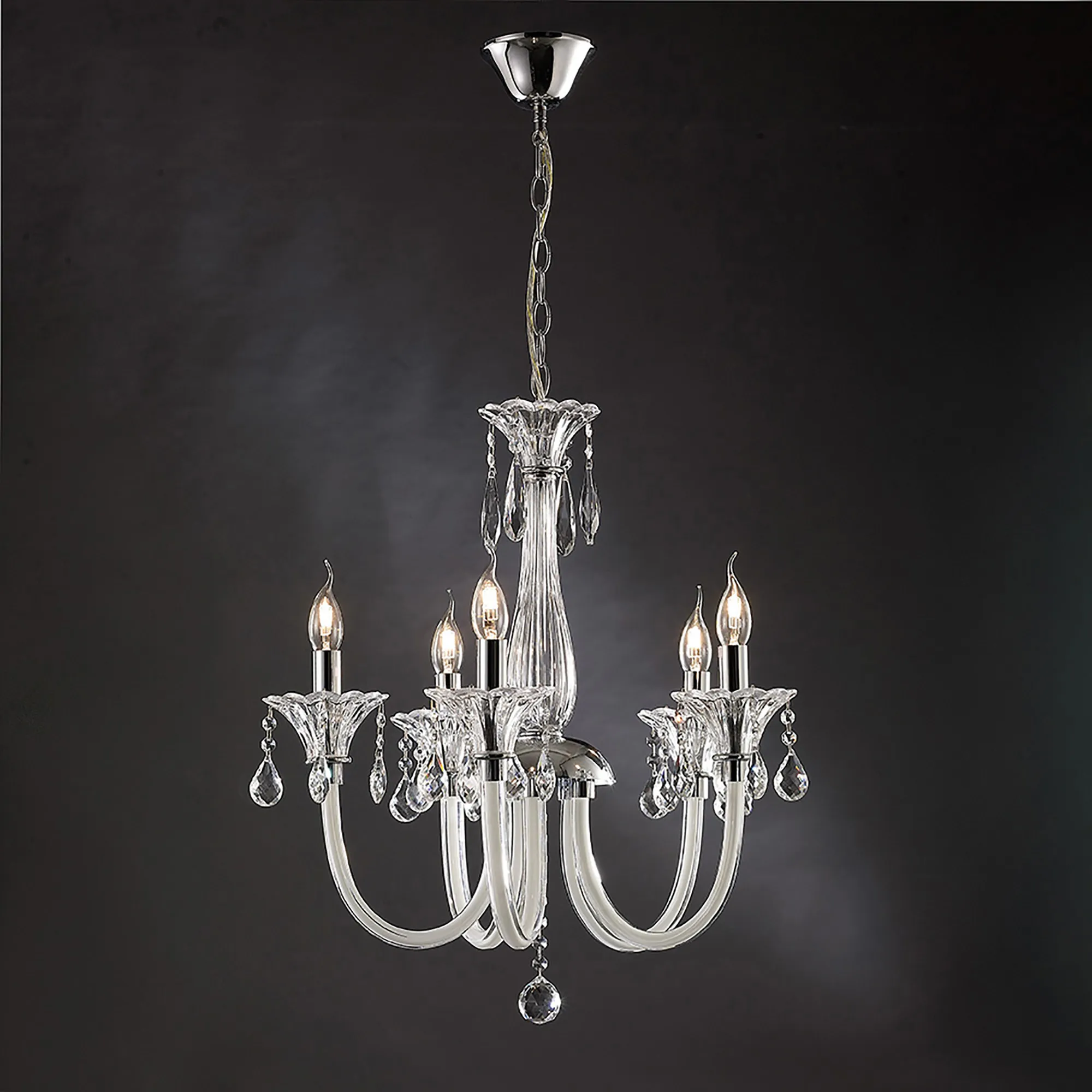 IL30735  Lavinea Crystal Pendant 5 Light